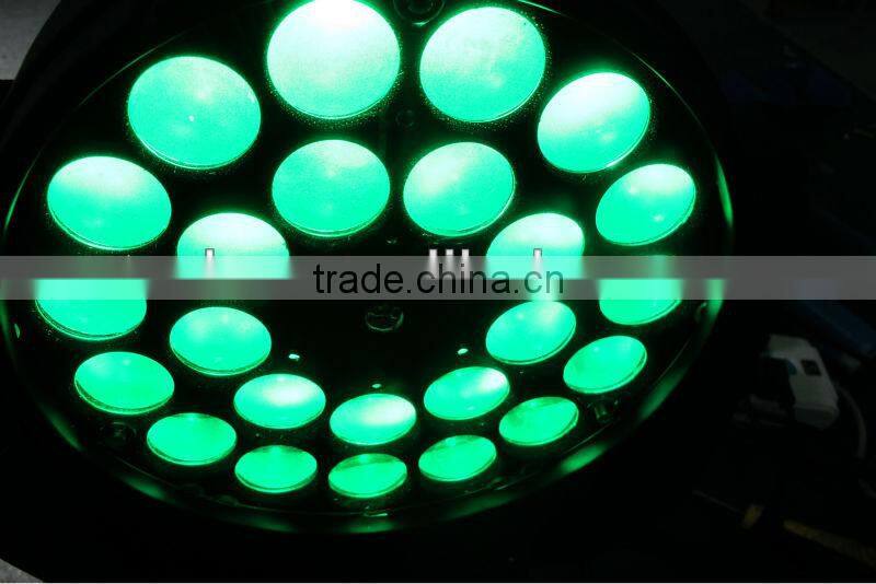 24PCS 15W RGBWA 5 in 1 led zoom moving head lighting china market