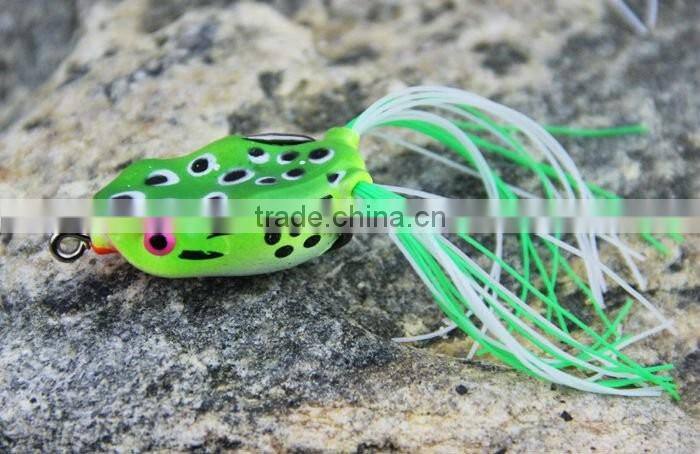 High Quality Vavious Colors Frog Lure Soft Fishing Lure