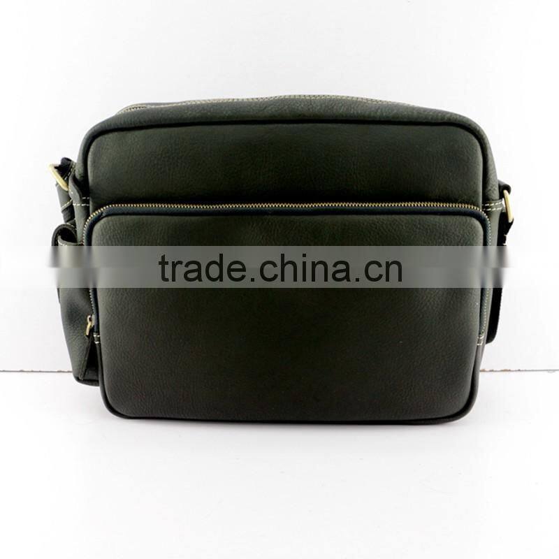 Hot selling fashion new style business genuine leather briefcase for men