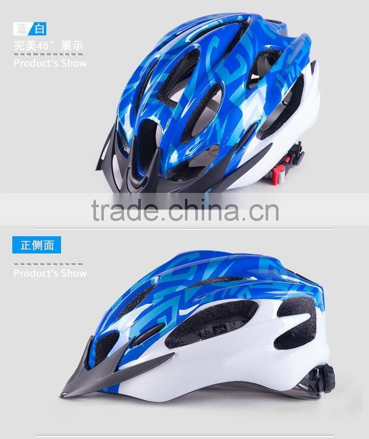 2016 Trade Assurance Custom Logo Integrated Helmet For Bicycle