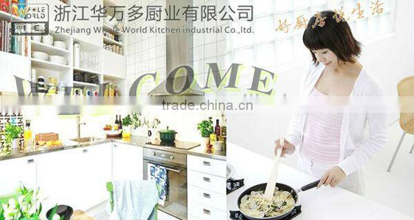 Aluminumnon-sticking fry pan with bakelite handle and induction bottom