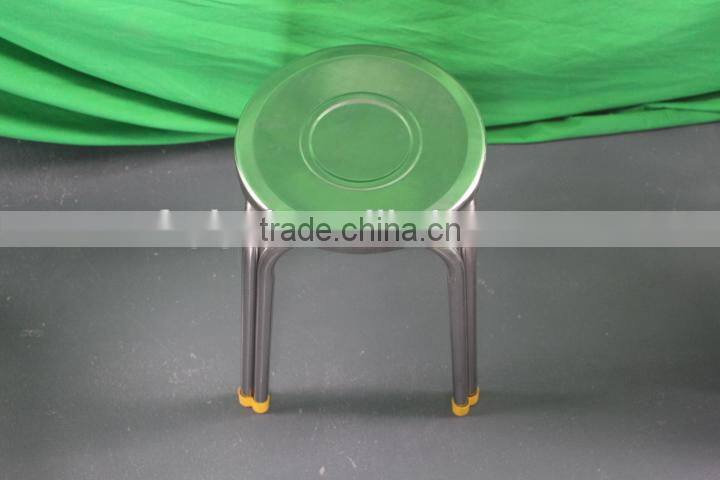 stainless steel metal stool fast food restaurant dining chair leisure stainless steel chair(YC024)