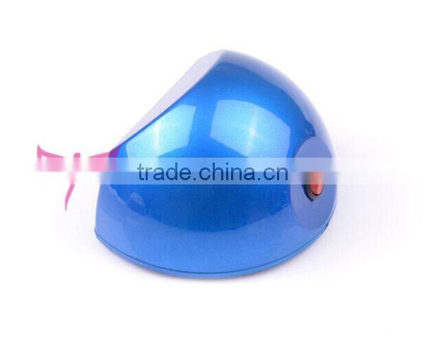 Hot pink uv led nail lamp 3W finger uv led gel lamp nail dryer