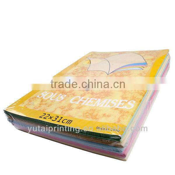 8.8*8.8cm wedding invitations color wax paper