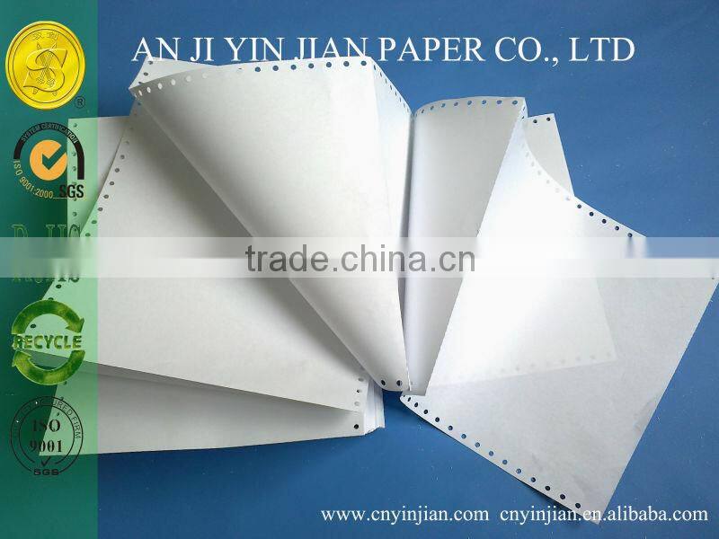 Plastic bags packaged receipt printing paper
