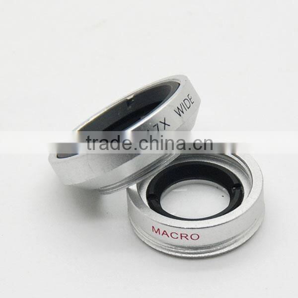 Cheap wholesale price manufacturer of lens universal 3 in 1 lens Macro,Wide Angle and Fisheye for all smartphone