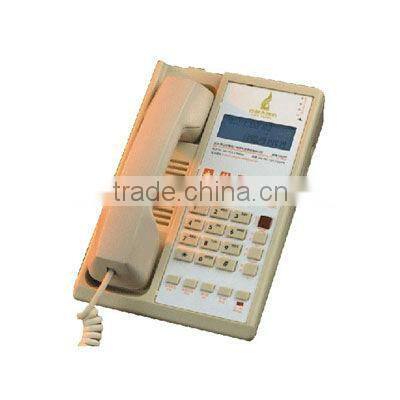 Professional hotel telephone system with PABX