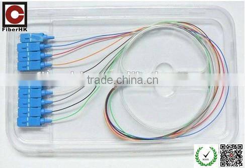 single / multimode rack-mount fiber optical splitter 1*4 plc