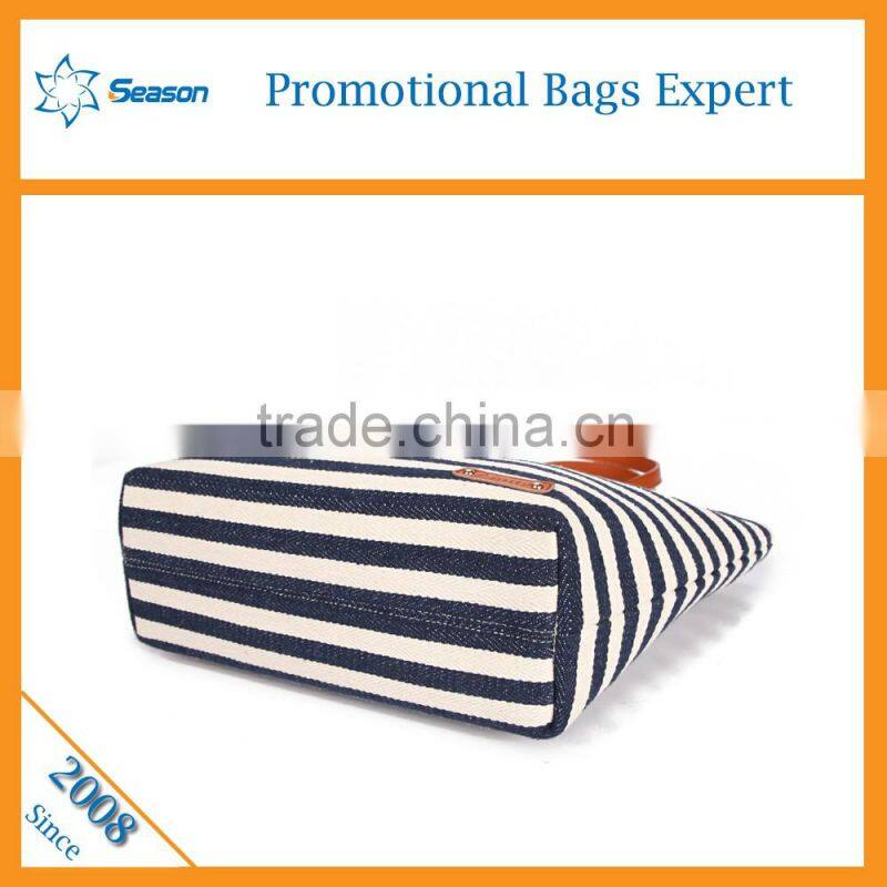 Custom reusable shopping bag purses handbags ladies canvas bag
