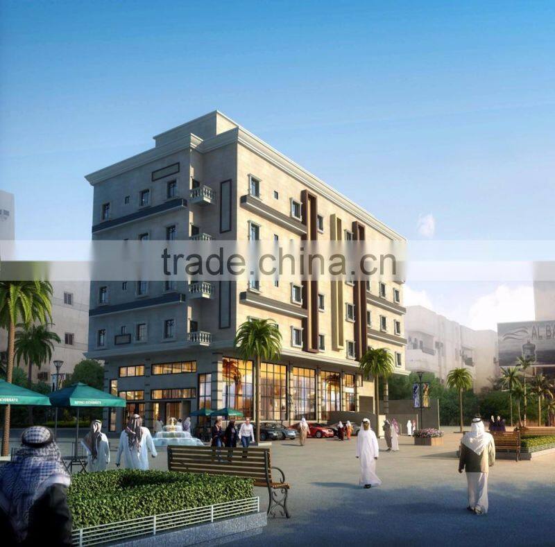 Architectural 3D renderings for real estate developer