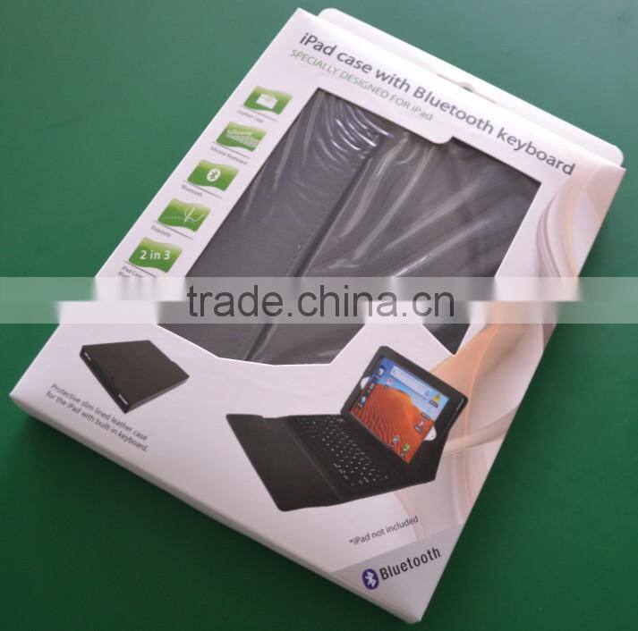 Factory price Hot saling with buletooth keyboar case for ipad 4, mini ipad , ipar air 2