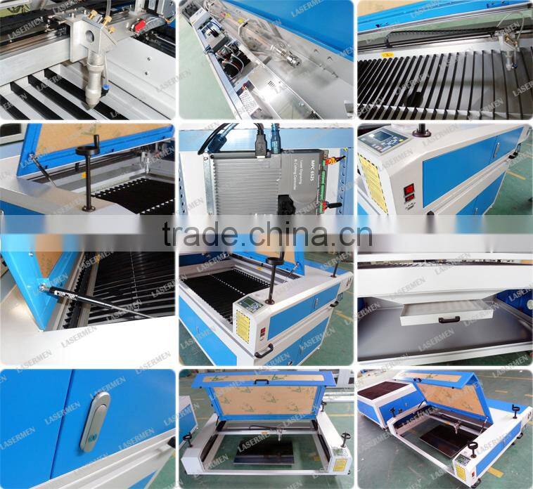 co2 laser marble etching machine / 2d laser engraver on stone surface LM-1390