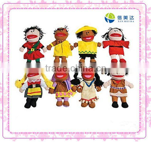 around the world hand puppets meet EN71 ASTM standard