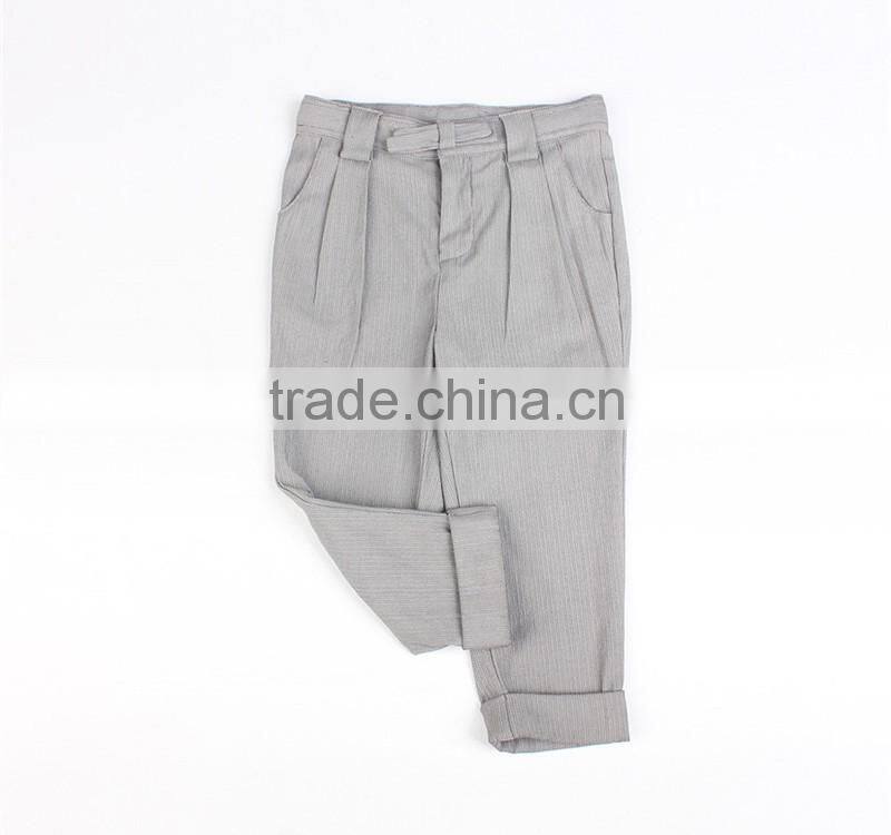 speical herringbone fabric kids cotton harem pants