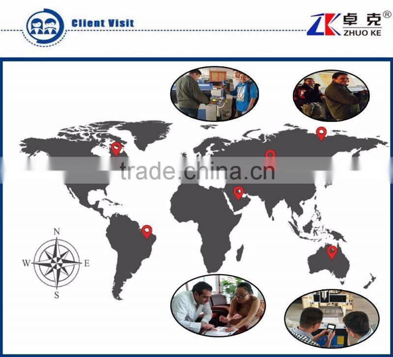 Hot Sale CNC Engraving Machine For Wood Acrylic MDF ZK-6090 With 4 Axis&Vacuum Table&Dust Collector