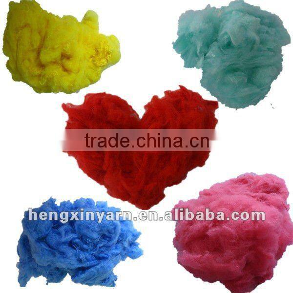 recycled 100% PET bottles polyester staple fiber