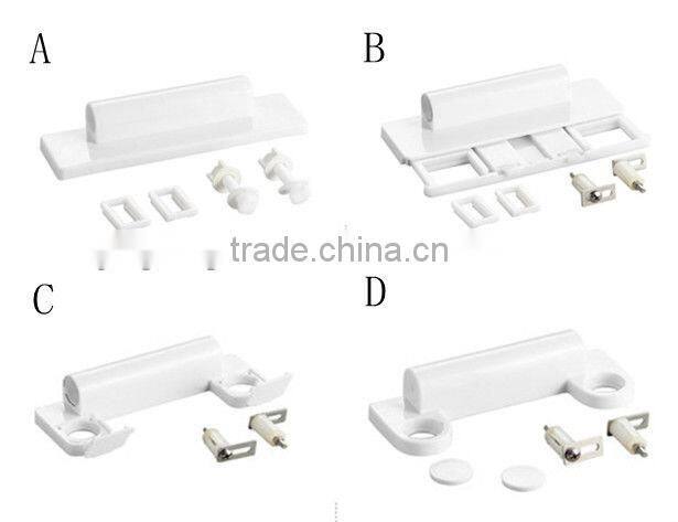 easy install PP toilet cover with metal feet-1055