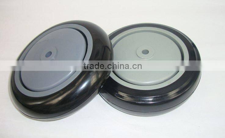 Shopping trolley wheel