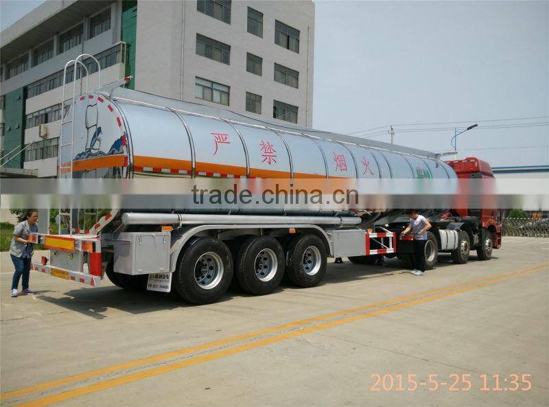 Aluminum Alloy Fuel Tank truck trailer from China Supplier Shengrun