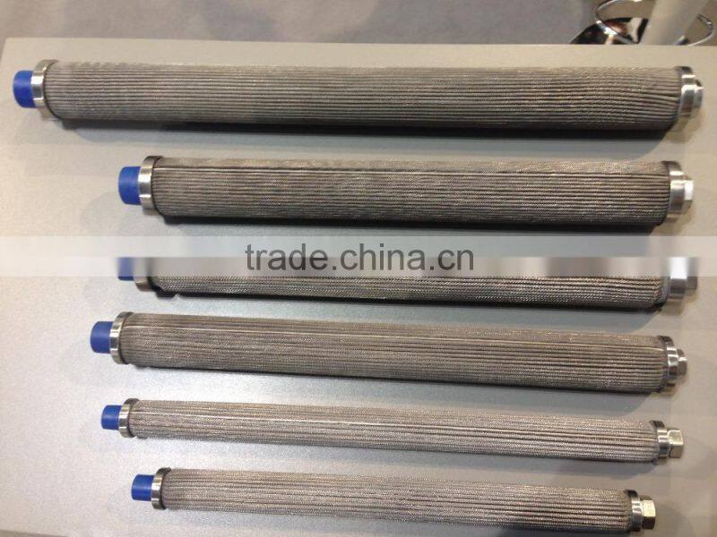 Metal Pleated Filtering Element,Filter Candles,Filter Cartridge