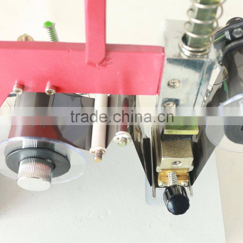 Manual date coding machine