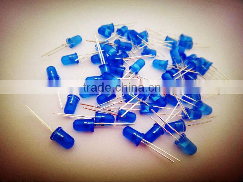 5mm blue diffus led candle