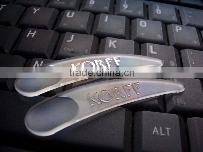 30g empty cylinder transparent facial cream cosmetic glass jar/salve oil cream jar with shiny gold/sliver aluminum screw lid