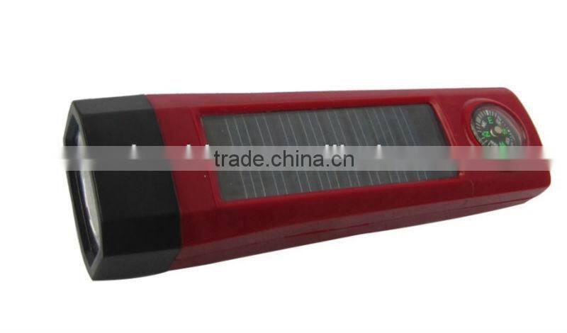 HOT! Solar Power Flashlight Solar charger flashlight