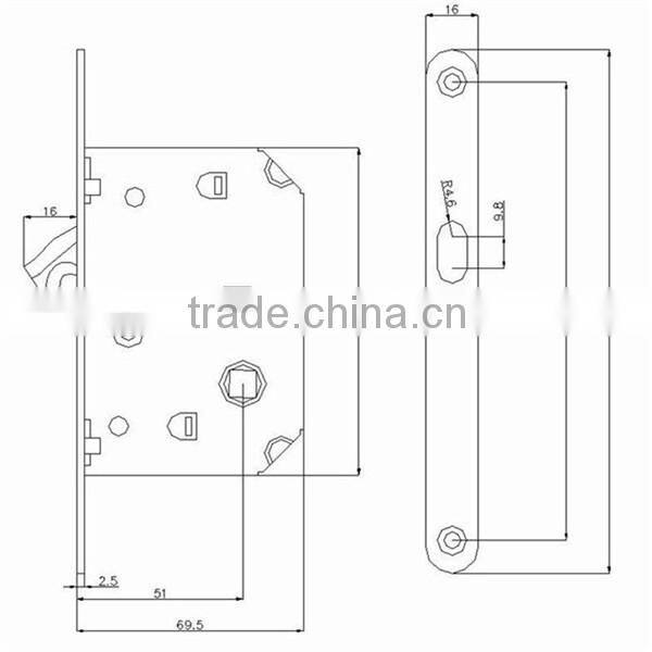 4120B Common key door locks best lock company shower lock