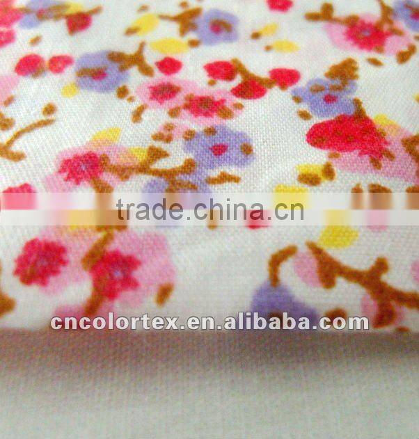 100%Polyester New Flower Print Fabric