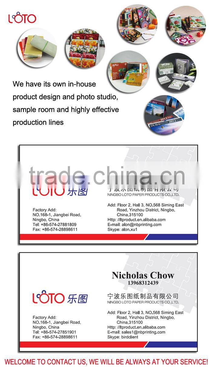 Professional Factory Beautiful Hanging Calendar Design