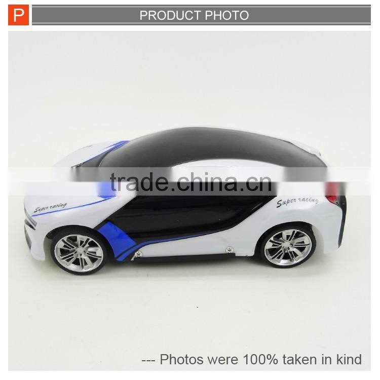 1/18 4 channels kids rc toy remote control car with lights