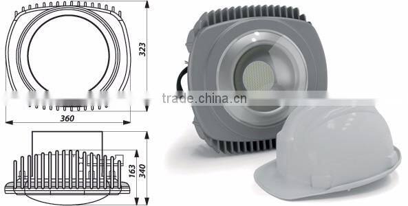 IP67 outdoor Waterproof high lumen Osram chips 60 watt led street light