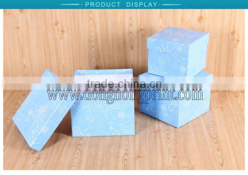 Varnish finishing custom kraft paper soap box, paper gift box