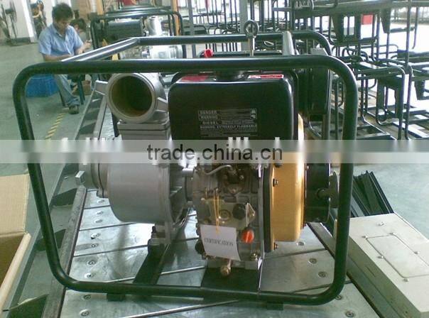 Small Diesel water pump 2" inch, Diesel irrigation water pumps for agriculture