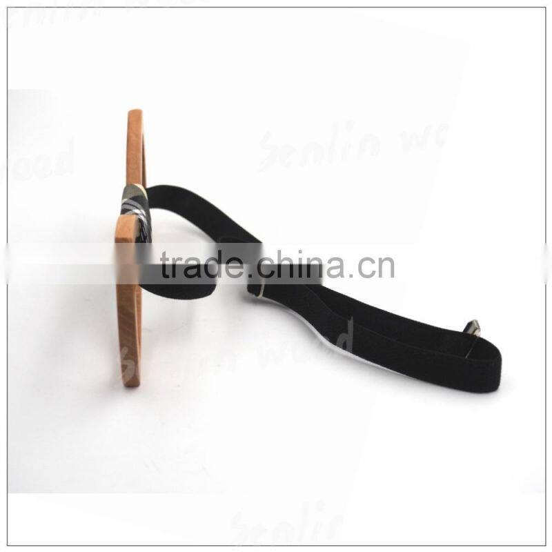 wholesale handmade fancy wooden bow tie