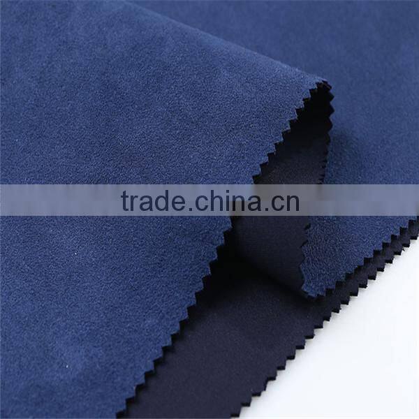 China supplier New Design High Quality suede brush fabric