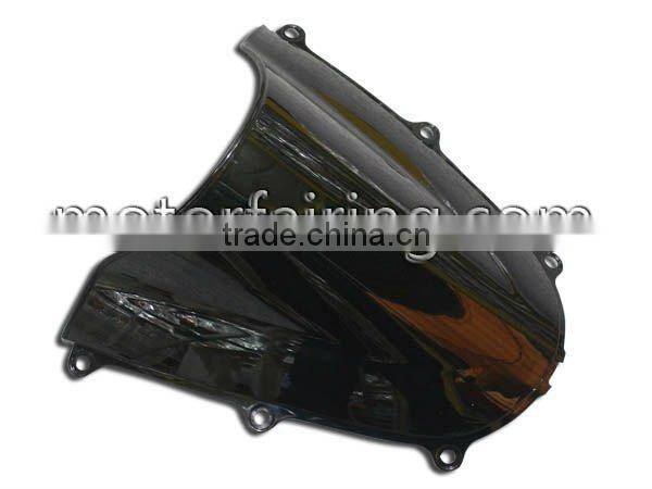 Black PC Motorcycle Windscreen Windshiled For Honda CBR600 F5 05-06