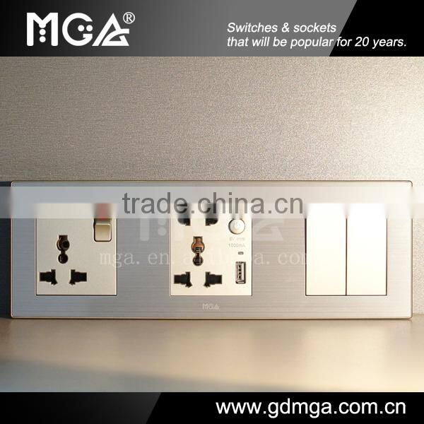 switches and sockets in any combination