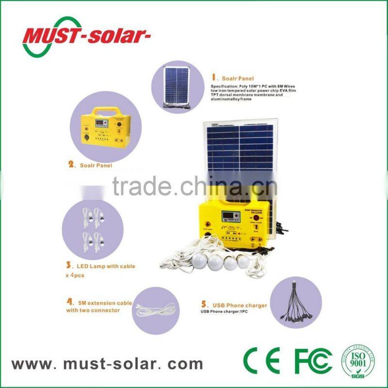 Best Price Solar Energy System 30W Solar Power Light System Solar Power System Off Grid