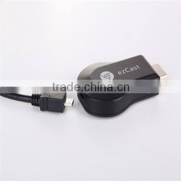 high quality hot sale wifi display dongle ezcast anycast miracast M2 RK8251 chipset android tv stick