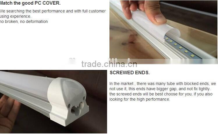 Alibaba china suppliers light led DLC certificated 5 years warranty 1200mm/4ft 18W t8 led tube