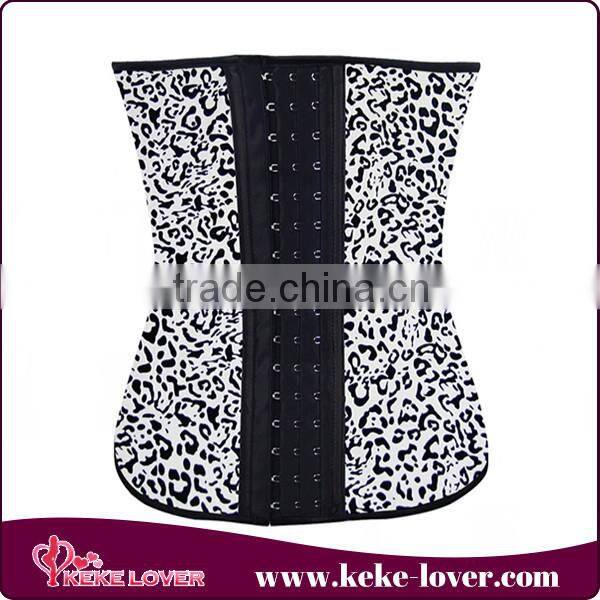 wholesale high quailty stell bones plus size corset sexy women underbust latex corset