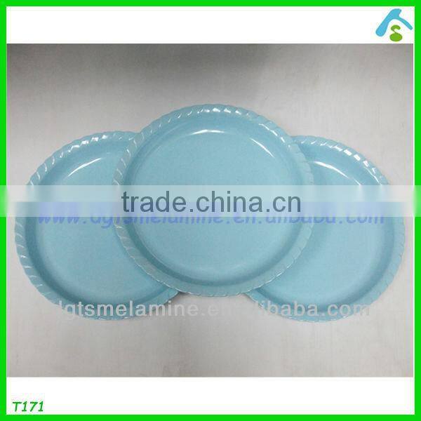 4set printed hard plastic tray