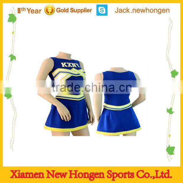 Customize all kinds of girls cheerleading uniforms