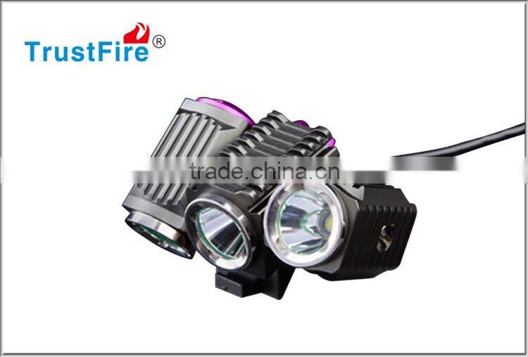 2016 led bike light housing TR-D012 , bicycle light Using three CREE XM-L 2 led lights , high quality led bike light 900lm