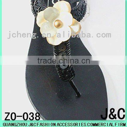 Fashion flower shape shoe decoration
