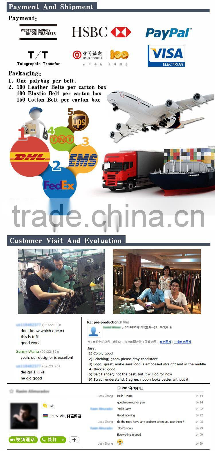 Elastic Webbing Belt In Colorful Strips Of Manufacturer Wasit Belt