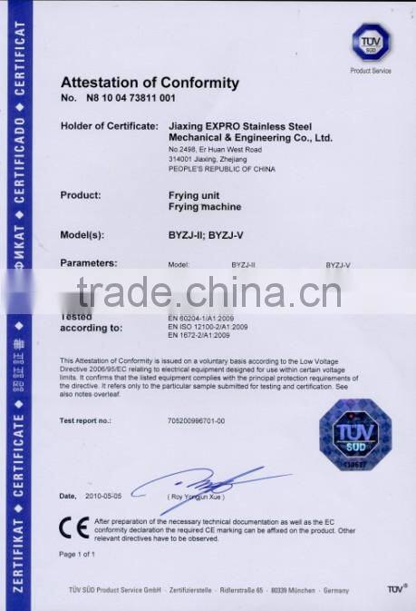 Expro Frying Machine ( BYZJ-II 400/600/900) / Meat processing machine / Variable speed