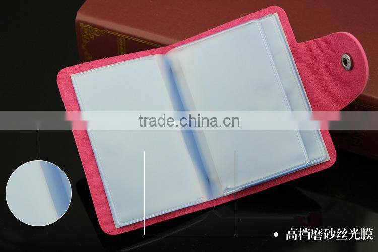 faux leather card Holder Bags Leather 24 Credit Card